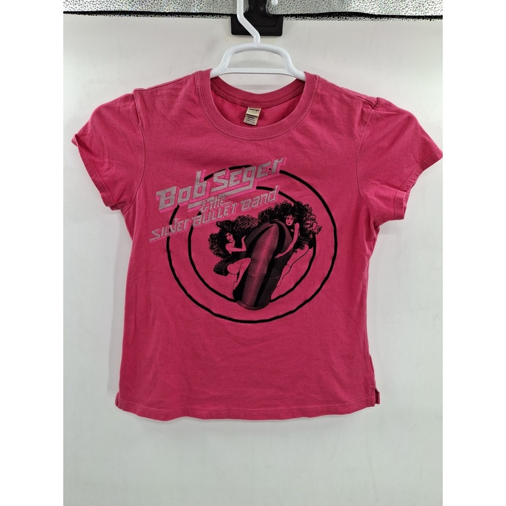 Bob Segar & The Silver Bullet Band Medium Pink Kavio Shirt
